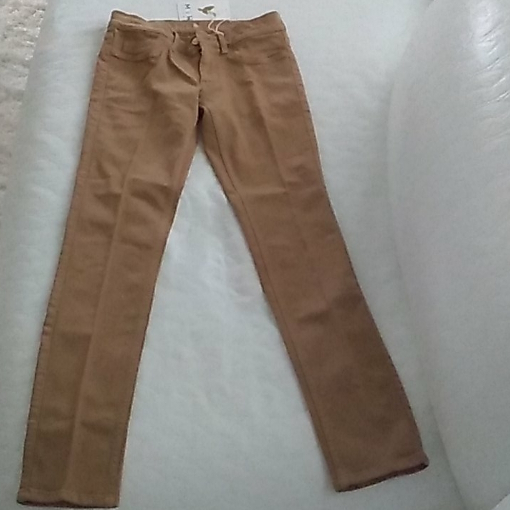 Brown stretch jeans sz 27